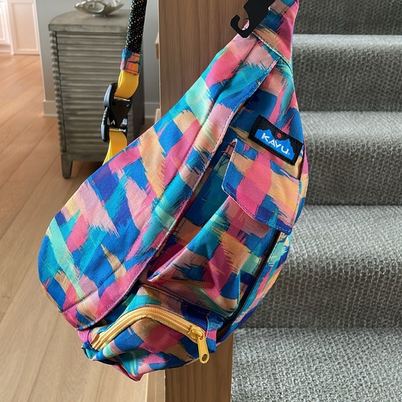 Kavu Handbags - Kavu Mini Rope Sling Bag - Glam Jam
